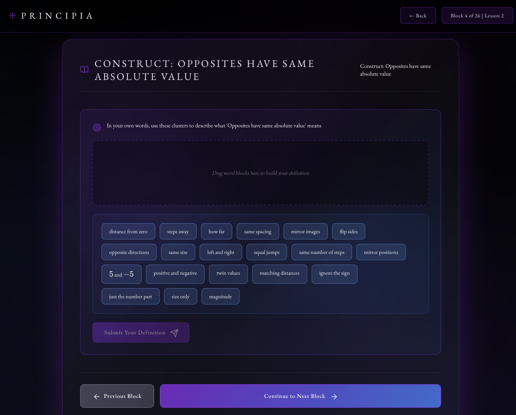 Concept clustering visualization
